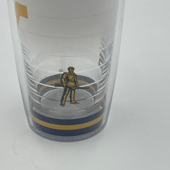 West Virginia University WVU Mountaineers Tervis Tumbler Flying WV Let's Go Cup - Picture 3 of 6
